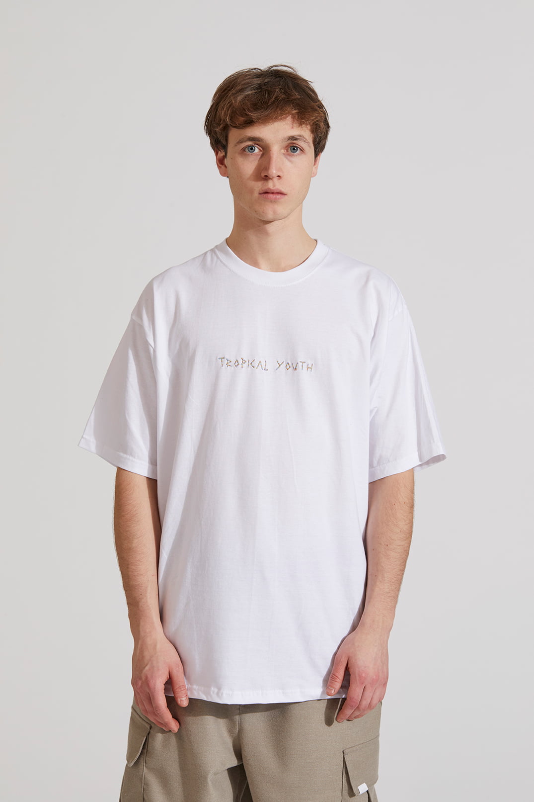 The Silted Company | Tropical T-shirt White